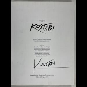 AUTOGRAPHED BOOK: Omaggio a Kostabi SIGNED by Renowned Artist Mark Kostabi!